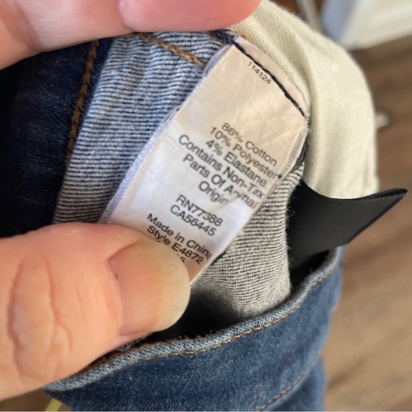 Madewell high riser skinny jeans 32 - Picture 8 of 8